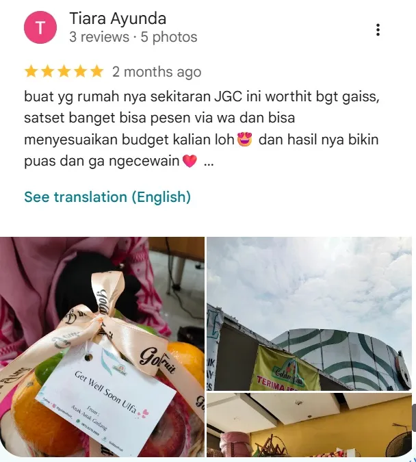 Goldenfruit customer review 1 of 8