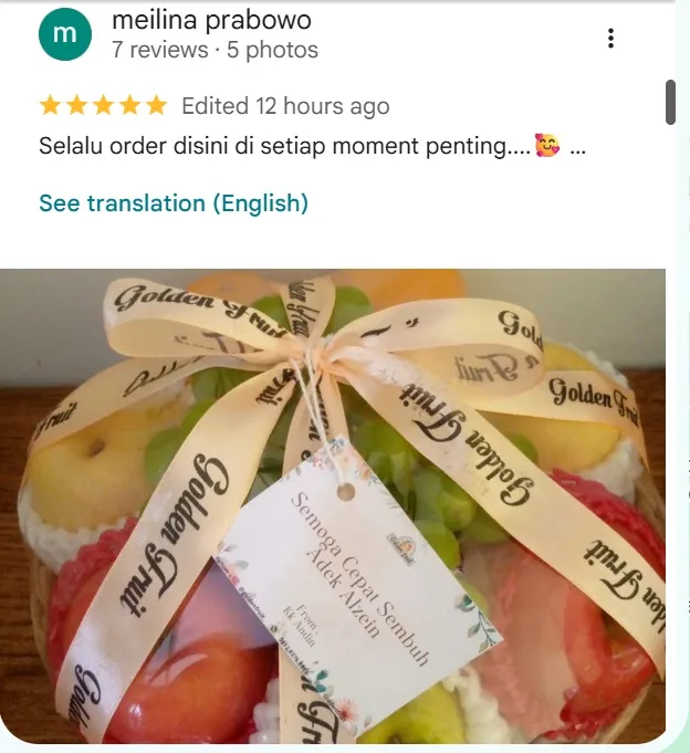 Goldenfruit customer review 2 of 8